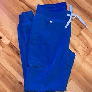 Figs Zamora Jogger scrub pants- XS- Royal Blue